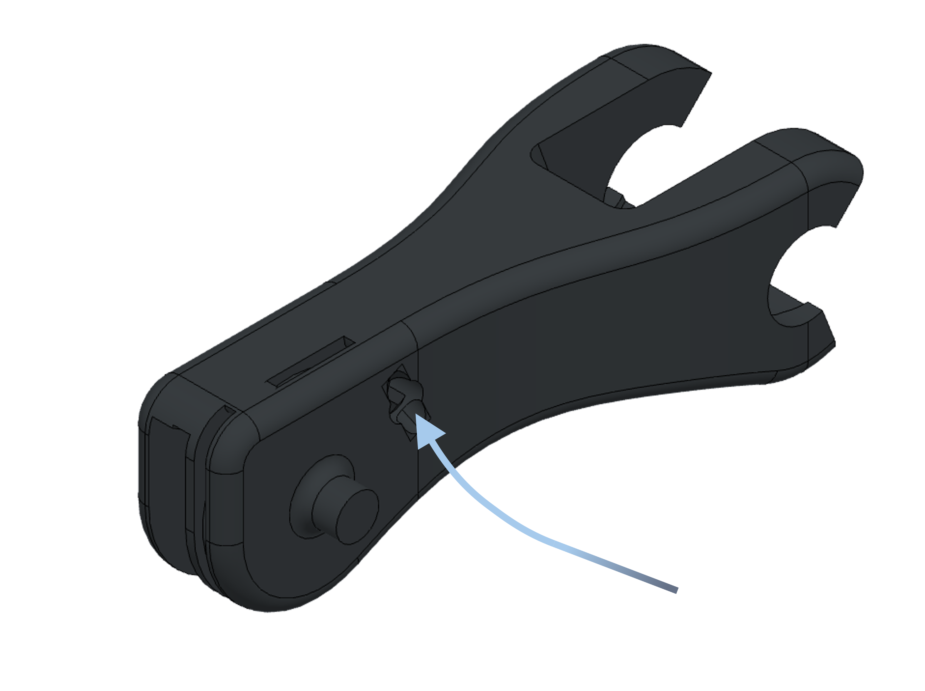 Step 4a: Align the finger